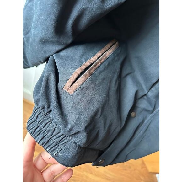 Outback Trading Co jacket men's xxl blue fleece lined zip button imperfect - Picture 6 of 16